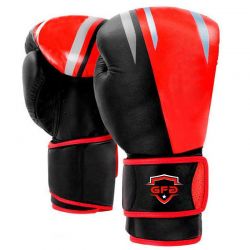 Red-Black Pro Boxing Gloves