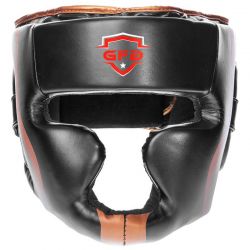 Genuine Leather Black Head Guard