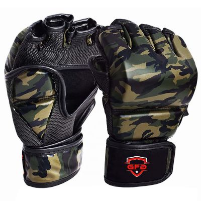 High Quality PU Leater MMA Gloves