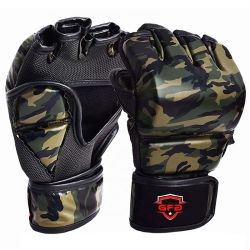 High Quality PU Leater MMA Gloves