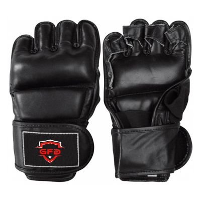 Black Grappling Gloves